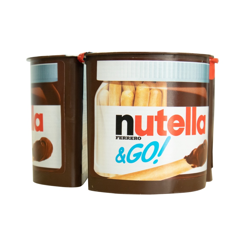 [รับคืน 500c. code CCBFEB500] NUTELLA and Go Chocolate Hazelnut Biscuits 52g.