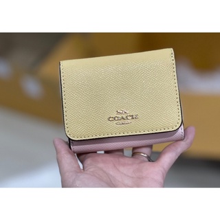 💛SMALL TRIFOLD WALLET IN COLORBLOCK | COACH