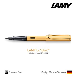 Lamy Lx "Gold" Fountain Pen - ปากกาหมึกซึมลามี่ลักซ์ รุ่นสีทอง