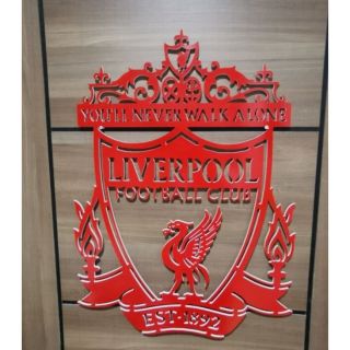 DIY  ป้าย  โลโก้ ลิเวอร์พูล​ ป้ายลิเวอร์พูล​  logo Liverpool​.