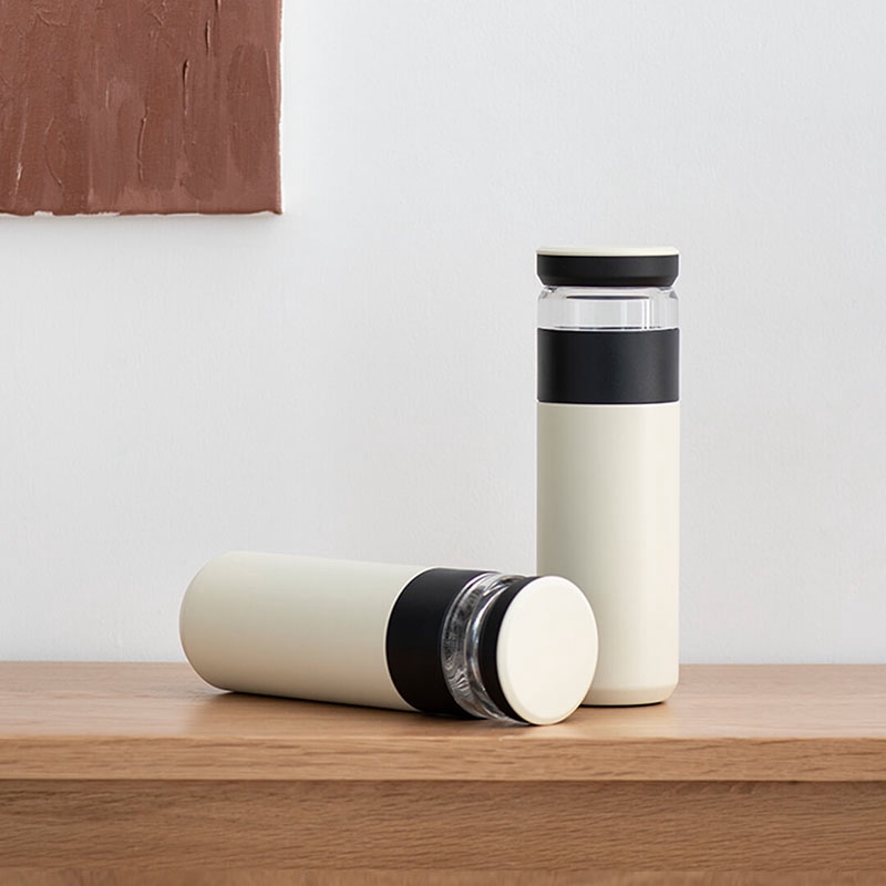 Xiaomi Fun Home 520ML Tea Infuser Thermos Water Bottle Double Wall