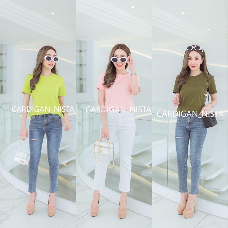 TOPSHOP คอกลมค่างานป้าย CARDIGAN_NISTA​ (TOP1A)