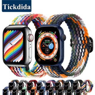 สายนาฬิกาข้อมือไนล่อน สําหรับ Apple Watch Ultra Band 49 มม. 45 มม. 44 มม. 38/40/41 มม. Apple Watch Series 8 7 4 5 SE 6