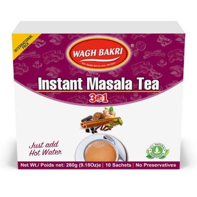 (พร้อมส่ง) Instant Masala Chai - ชานมเครื่องเทศอินเดีย สูตรไม่มีน้ำตาล ...