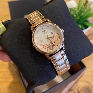 🔸แท้💯🇺🇸COACH WATCH นาฬิกาข้อมือ หน้าปัด28mm🔸