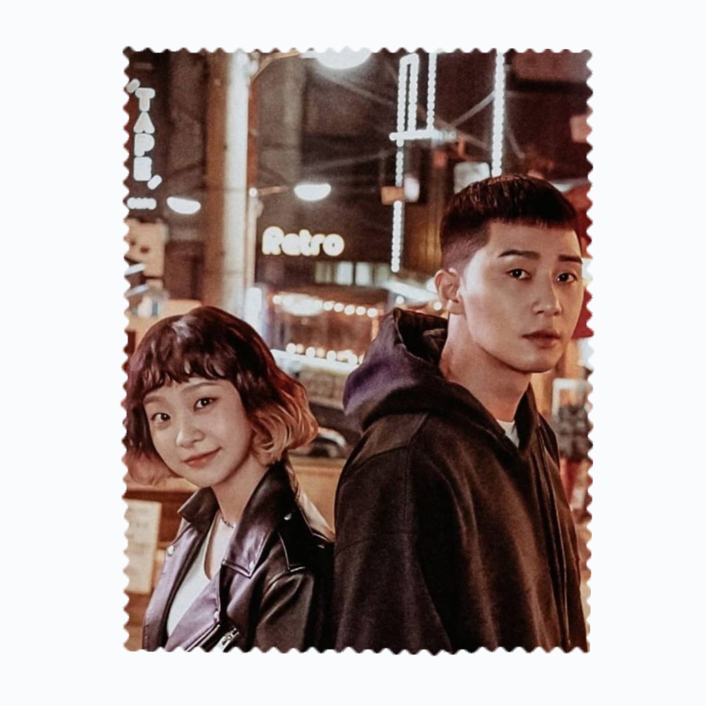 ผ้าเช็ดแว่นตา ผ้าเช็ดเลนส์ ศิลปินเกาหลี จอนจีฮยอน ซีรีส์เกาหลี พัคซอจุน คิมดามี - Park Seo Joon ซีรี