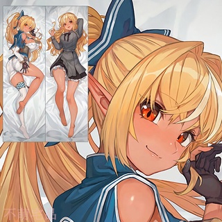 พร้อมส่ง ปลอกหมอน ลายอนิเมะ Hololive Vtuber Shiranui Flare Dakimakura ขนาด 150*50 ซม. สําหรับคอสเพลย์ Bmzp