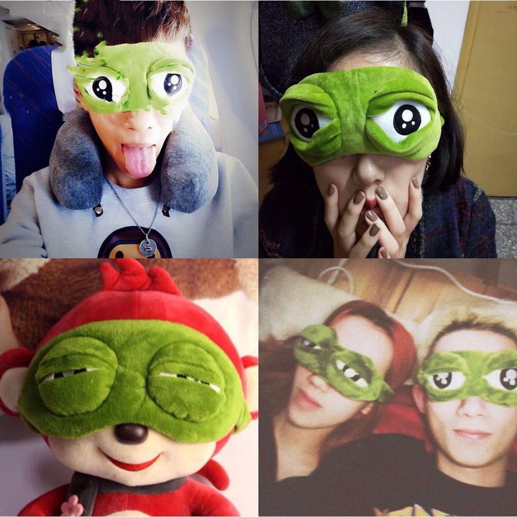 NECE eye mask แผ่นความเย็น ผ้าปิดตา หน้ากากปิดตา หน้ากากตากบ นอนหลับ ผ้าปิดตาพร้อมเจล ลายน่ารัก​กวนๆ