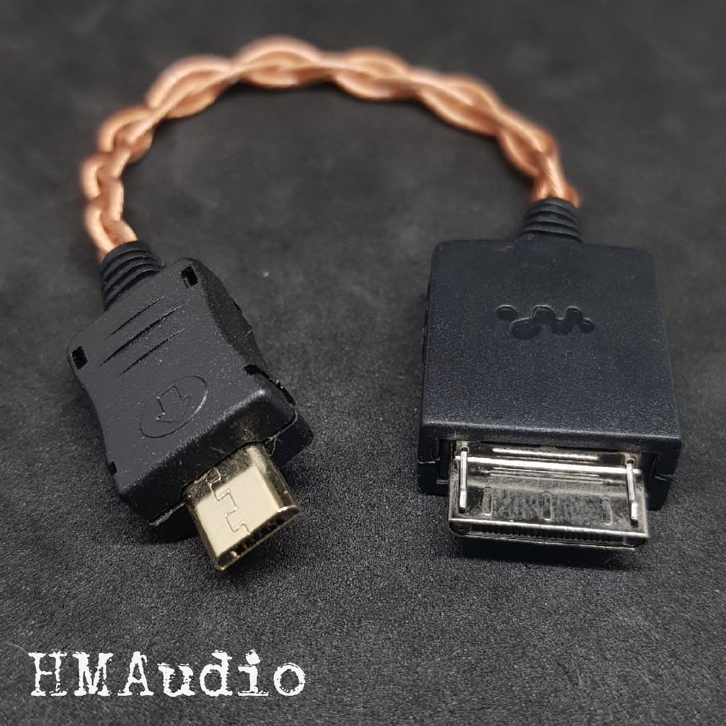 สาย Sony Walkman เป็น microUSB OTG