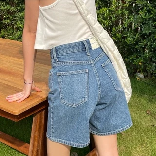 TGDA.CO - กางเกงยีนส์ขาสั้น Body girl รุ่น Madison short denim (พร้อมส่ง)