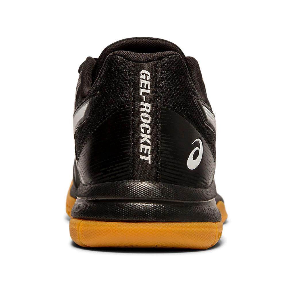 SALE!!Asics INDOOR COURT Men's รองเท้าแบตมินตัน,วอลเล่ย์บอล ผู้ชาย Gel-Rocket 9 (1071A030-001) - BLACK/WHITE #8