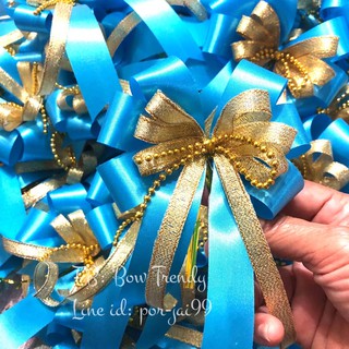 โบว์ติดของขวัญ ของชำร่วย 10*14cm/ปลีก-ส่ง/แพ็ค 15ชิ้น