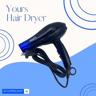 ไดร์เป่าผม Yours Hair Dryer  2000W  (type:8802) สินค้าพร้อมส่ง