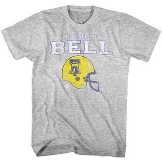 เสื้อยืดราคาถูกสุดๆใหม่ล่าสุด เสื้อยืด พิมพ์ลาย Wfl Philadelphia Bell Helmet สําหรับผู้ชายขนาดเต็มS-5XL