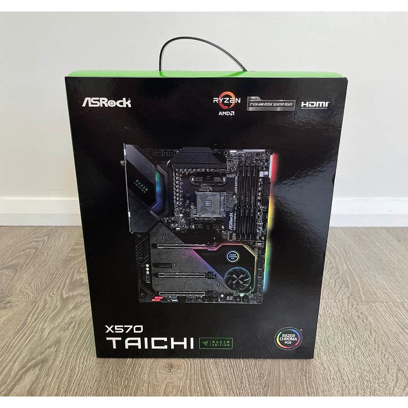 (ของใหม่ศูนย์ไทย)ASROCK X570 TAICHI RAZER EDITION