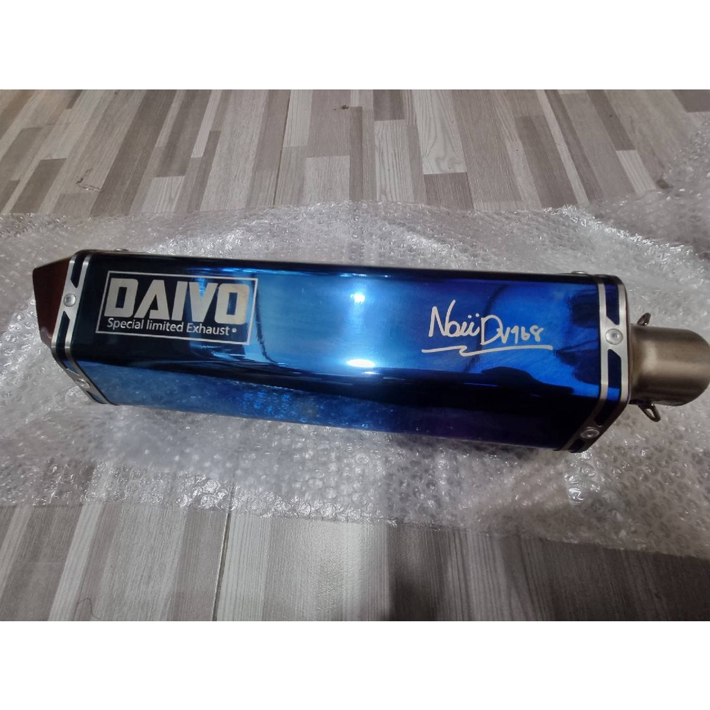 Daivo ปลายท่อ DaivoSP Titanium ปลายท่อมอเตอร์ไซค์แต่ง Full Titanium ไดโว