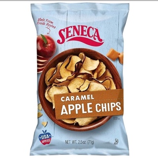 เซเนก้า แอปเปิ้ลอบกรอบรสคาราเมล Seneca Caramel USA Apple Chips 85g