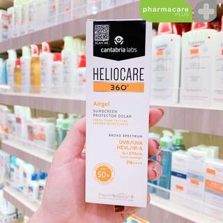 ✨ราคาพิเศษ✨exp9/24🌞ครีมกันแดด HELIOCARE Airgel SPF50+ 60 ml 💖 เฮลิโอแคร์ แอร์เจล SPF50+ 60 มล.เนื้อโฟมมูล เกลี่ยงง่าย