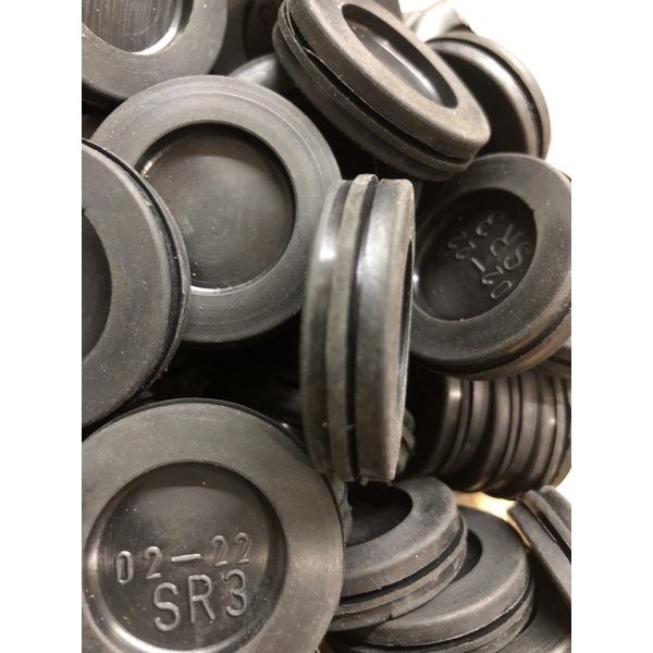 ยางกลมปิดรู 32มิล. แบบหลุม2ด้าน - รูปที่ 2