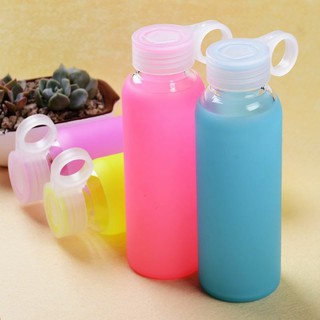 Silicone glass bottle ขวดแก้วซิลิโคน ***ซื้อ 1 แถม 1***