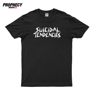 Tendencies SUICIDAL BAND เสื้อยืด / เสื้อยืดวงดนตรี / เสื้อเชิ้ตผู้ชาย / เสื้อเชิ้ตโลหะ