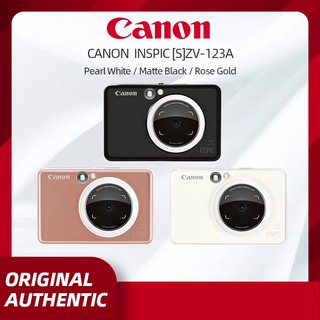 Canon  INSPIC [S]ZV-123A  ​​​​​​​Pearl White / Matte Black / Rose Gold