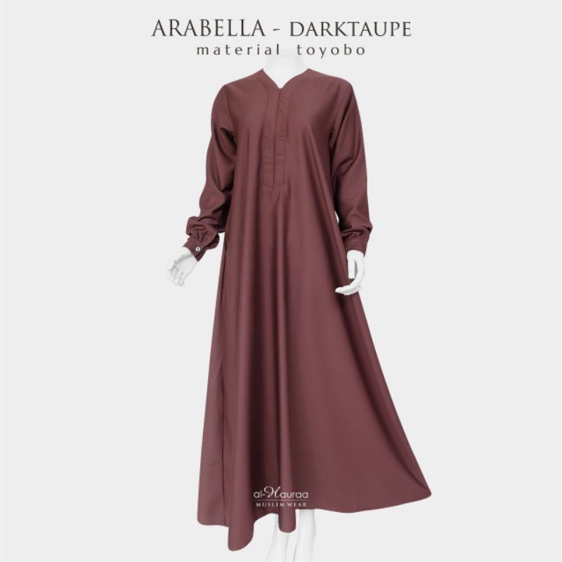 Arabella by AL  ชุดชาวมุสลิม | Toyobo Al- เสื้อคลุม ผ้าฝ้าย |  เป็นมิตร