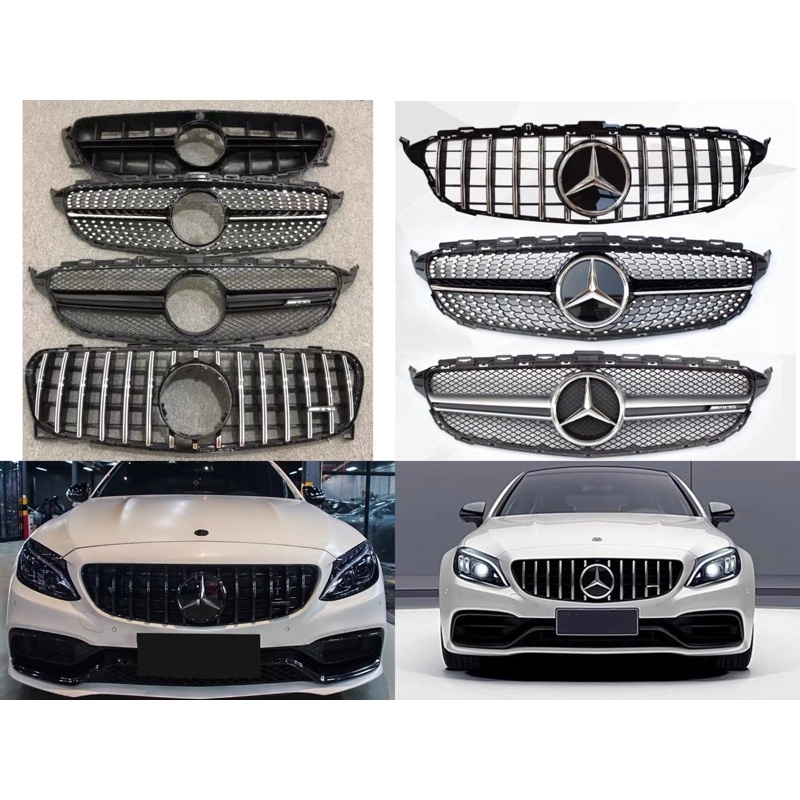 กระจังหน้างาน พร้อมส่ง หากรุ่นไหนหมดทักแชต W205 C / Coupe ปี 15-18,19-21