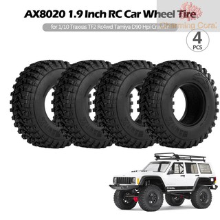 Austar ยาง AX8020 ขนาด 1.9 นิ้ว สำหรับรถบังคับวิทยุ  Traxxas TF2 Redcat Rc4wd Tamiya scx10 D90 Hpi 1/10