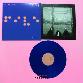 (ส่งฟรี) แผ่นเสียง White Lies - Five (Limited Blue Vinyl)