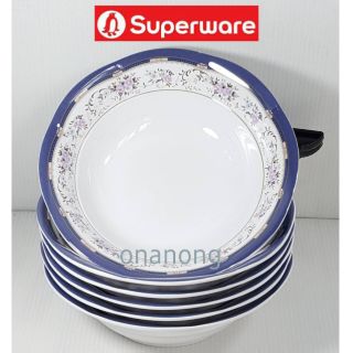 ชาม7.5"=6ชิ้น ซุปเปอร์แวร์ ลายลิตเติ้ลบูลเก้