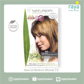 🍀NATURIGIN Natural Medium Blonde 7.0- สีบรอนด์ธรรมชาติ🍀 #naturigin