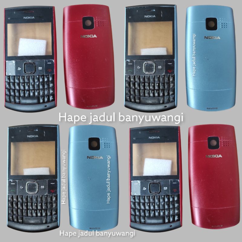 CASING kesing ที่อยู่อาศัย NOKIA X2 qwerty X2 01 X201 qwerty เกรด AAA