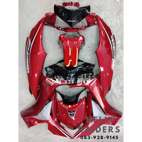 ชุดสี wave125 เวฟ 125i ปลาวาฬ ABS แท้ พลาสติกอย่างดี 13 ชิ้น wave125i wave 125 เวฟปลาวาฬ ปี 2012-2017 - รูปที่ 3