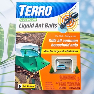 ผลิตภัณฑ์กำจัดมด T1806-6 Outdoor Liquid Ant Baits 6 Bait Stations (TERRO®)