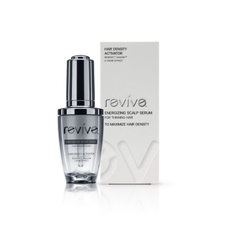 REVIVE Energizing Sculp Serum รีไวฟ์เอ็นเนอไจซิ่งสกั๊ลฟเซรั่ม (ขวดเงิน) ลดการขาดหลุดร่วงของเส้นผม 1 ขวด (30 ml./ขวด)