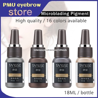 【Available】TANGSE อายไลเนอร์ กึ่งถาวร แต่งหน้า คิ้ว ริมฝีปาก อายไลน์เนอร์ สีสักคิ้ว pmu อุปกรณ์