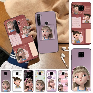 3D cartoon girl rigged Xiaomi Redmi 9A Redmi 9T Redmi 9C Redmi 9 Redmi 6A anti-drop TPU Soft silicone phone case Cover