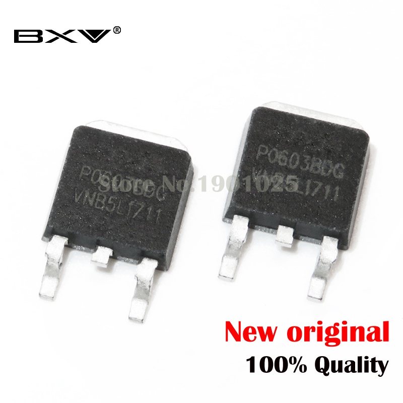 5 ชิ้น P0603BDG P0603BD P0603 MOSFET SOT-252 ใหม่