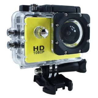 Action Camera 2.0" LCD Full HD 1080P No WiFi Yellow