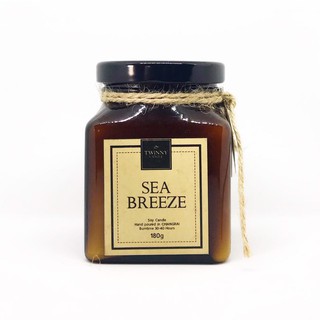 กลิ่น SEA BREEZE (เทียนหอมแบบจุดจากไส้เทียน - Single wick candles)