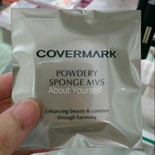 ฟองน้ำ(มอยเจอร์เวล) Covermark Powdery Sponge MVS จำนวน 1 ชิ้น