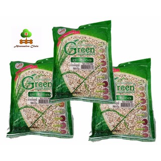 ด็อกเตอร์กรีน ลูกเดือย 100% เพื่อสุขภาพ 500 กรัม 3 ถุง Dr.Green Jobs Tears 100% 500 grams 3 sachtes