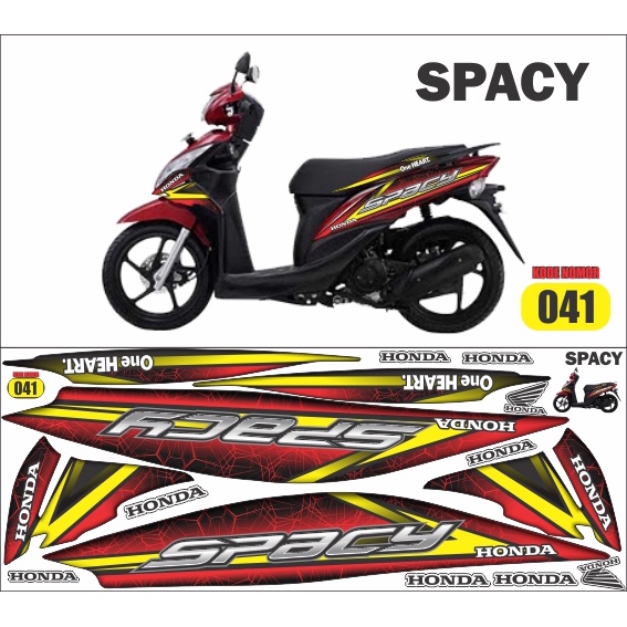 Honda spacy Gravity Striping / Honda spacy Gravity decality / Honda spacy Gravity variations