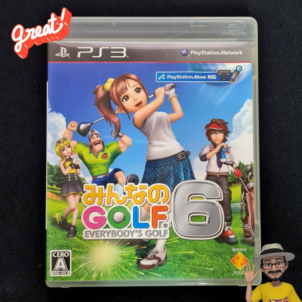 Everybody's Golf 6 แผ่นเกมส์แท้ PS3 มือสอง