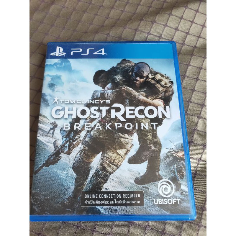 แผ่นเกม ps4 ghost recon breakpoint