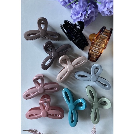 กิ๊บหนีบผมเกาหลี🇰🇷 ของแท้ 6.5cm คุณภาพเยี่ยม ใช้หนีบรวบเก็บผม หนีบครึ่งศีรษะ น่ารักมาก Made in Korea ของแท้ - รูปที่ 2