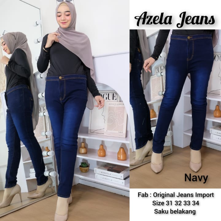 กางเกงยีนส์ Azela***