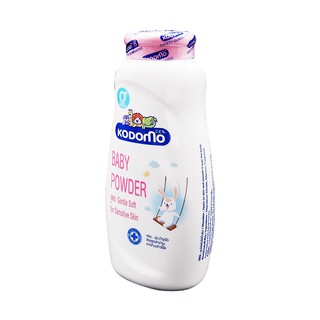 Kodomo แป้งเด็ก โคโคโม สูตร Gentle Soft ( สีชมพู ) 50 กรัม