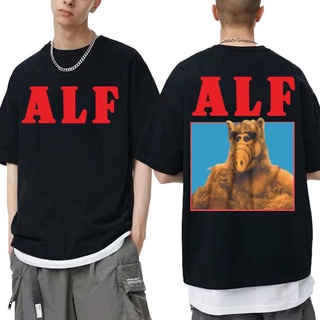 [S-5XL]เสื้อยืด ผ้าฝ้าย พิมพ์ลาย Alf Gordon Shumway ขนาดใหญ่ สําหรับผู้ชาย และผู้หญิง